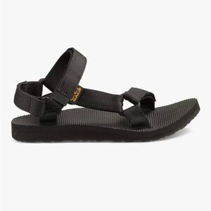 Teva Black Strappy Sandals